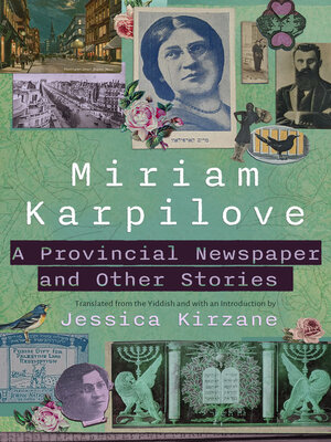 cover image of A Provincial Newspaper and Other Stories
